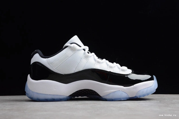 Rep Jordan 11 mens Air 528895-153 Black White Retro Low  